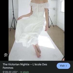 L’Ecole Des Femme Victorian Under Garment Skirt